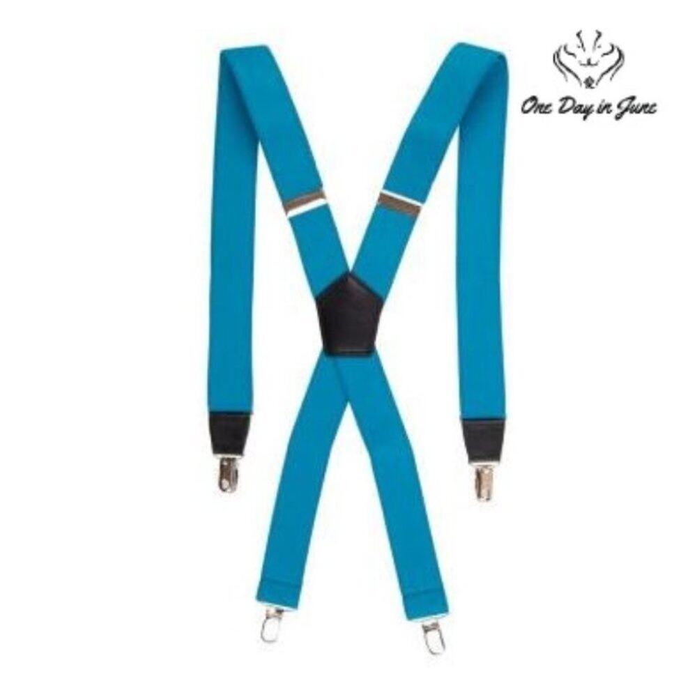 J.Ferrar Adjustable Stretch Suspenders Size S-XL